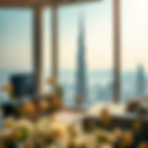 Breathtaking Burj Khalifa View from Residence Stunning view of Burj Khalifa from a two-bedroom residence