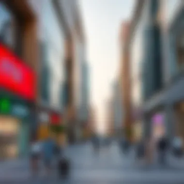 Prominent retail establishments contributing to the economic vitality of Al Barsha