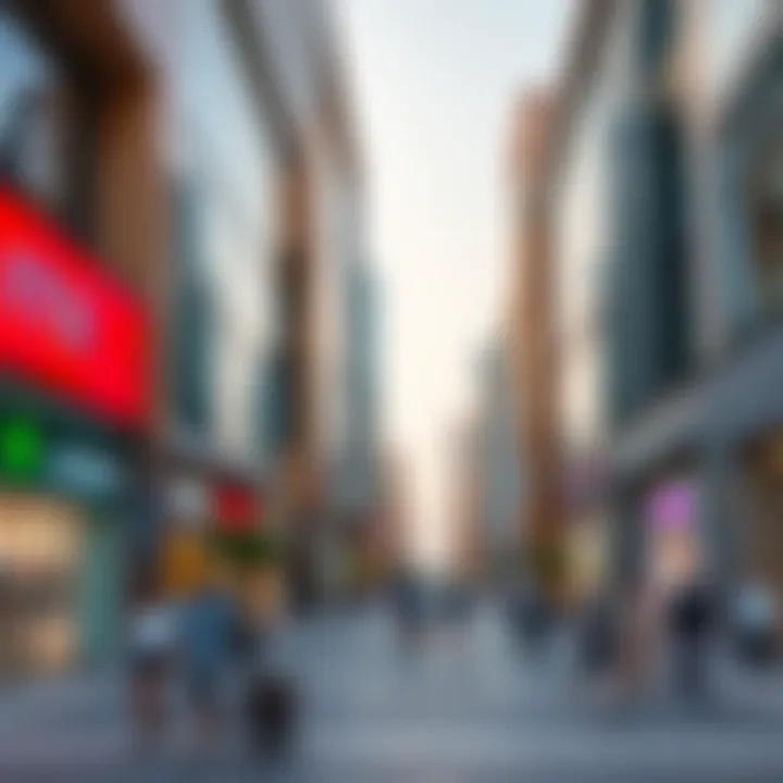 Prominent retail establishments contributing to the economic vitality of Al Barsha