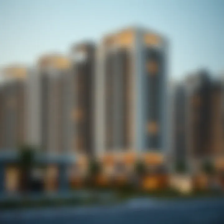 Modern real estate developments illustrating the growth in Al-Braij.
