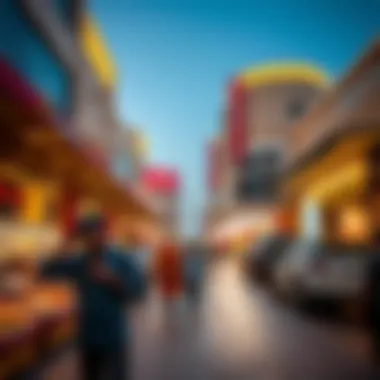 Vibrant Market Activity at Al Fahad Plaza Vibrant market activity at Al Fahad Plaza