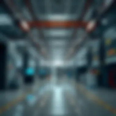 A modern facility showcasing advanced management technology in Dubai