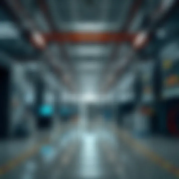 A modern facility showcasing advanced management technology in Dubai