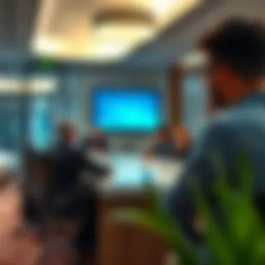 Strategic planning session highlighting operational efficiency