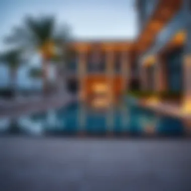 Amenities offered at Cheval Maison, including a pool and relaxation areas