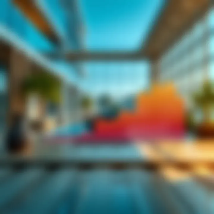 Graph illustrating rental price trends in Discovery Gardens over recent months