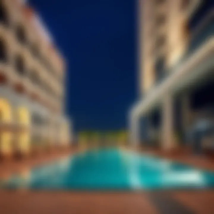 Luxurious Amenities at Badrah Waterfront Luxurious amenities at Badrah Waterfront highlighting modern living