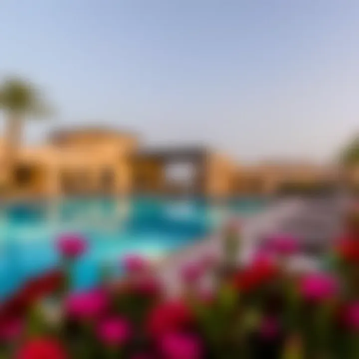 Luxurious amenities at Balqis Residence highlighting the pool and recreational areas