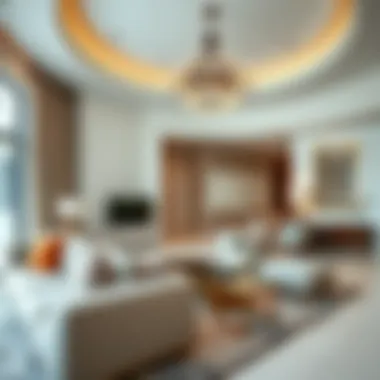 Spacious and elegantly designed interior of a Balqis Residence apartment