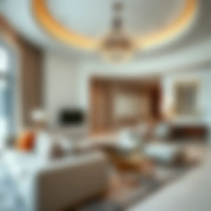 Spacious and elegantly designed interior of a Balqis Residence apartment