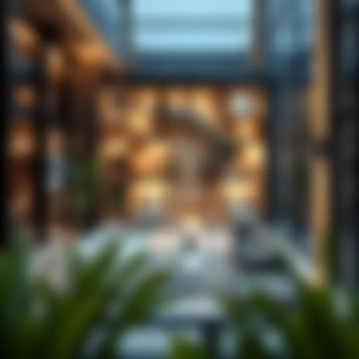 Efficient Space Allocation in Burj Vista Tower 1 Detailed floor plan illustrating efficient space allocation in Burj Vista Tower 1