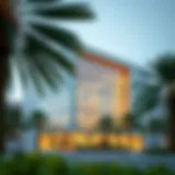 Modern Architecture of Business Center Building Exterior view of the Business Center Building showcasing its modern architecture