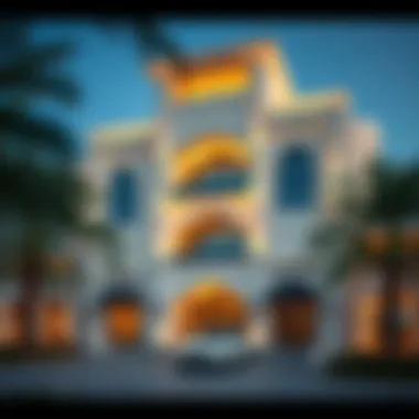 Exterior view showcasing the architectural design of Centrepoint Al Zahia