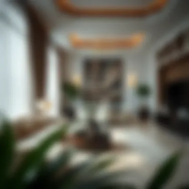 Luxurious Villa Interior Highlighting Cleanliness Luxurious villa interior showcasing cleanliness