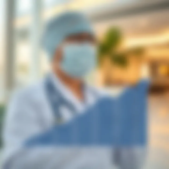 Graph showing fluctuating fees for healthcare licensing in Dubai
