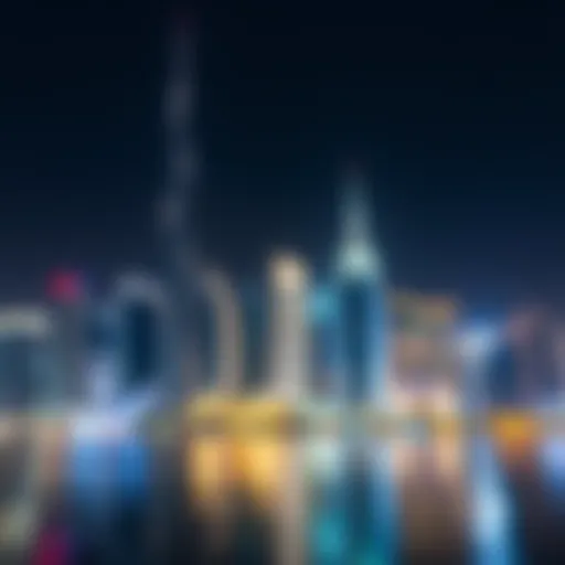 A modern skyline of Dubai symbolizing wealth and opportunity