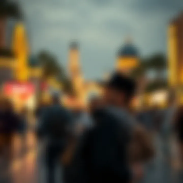 Travelers enjoying Eid festivities in Dubai