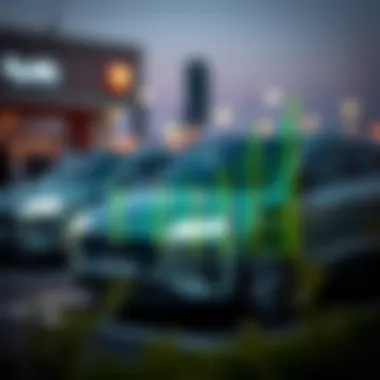 Electric Vehicle Adoption Trends in UAE Infographic showing electric vehicle adoption trends