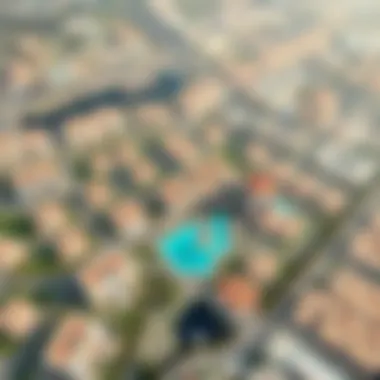 Aerial view of Emaar South development showcasing layout