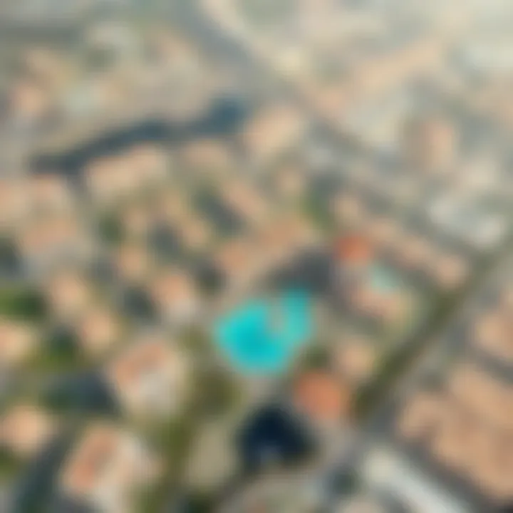 Aerial view of Emaar South development showcasing layout