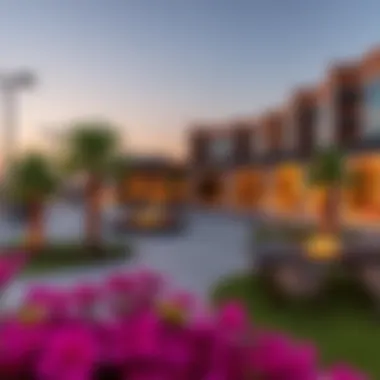 Luxurious amenities at Emaar South including parks and recreational areas