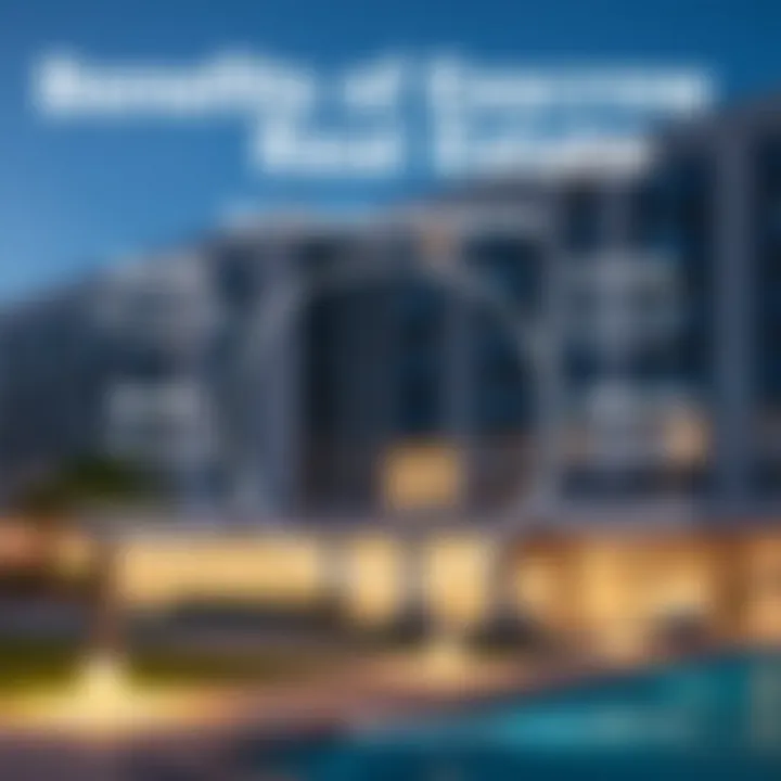 Diagram displaying benefits of escrow accounts