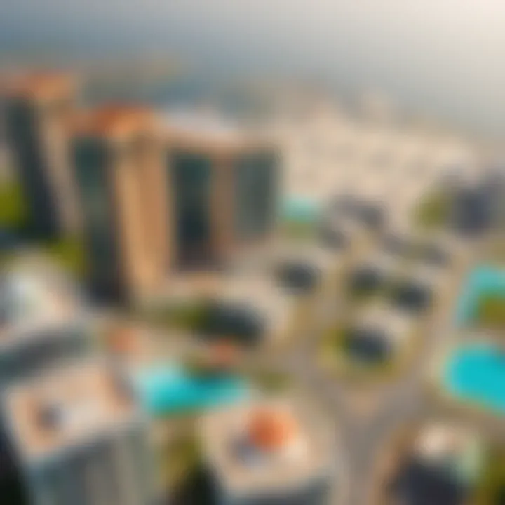 Aerial view of ADCB properties highlighting their strategic locations