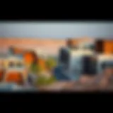 Modern Architecture of Al Furjan Scenic view of Al Furjan community showcasing modern architecture