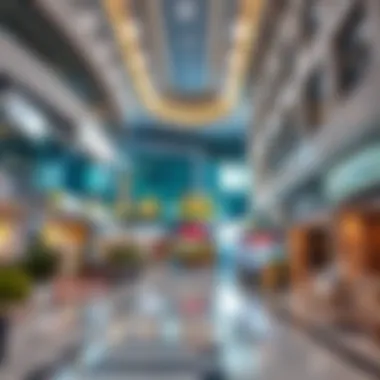 Commercial establishments within Al Khail Gate