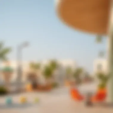 Vibrant community spaces in Al Khail Gate