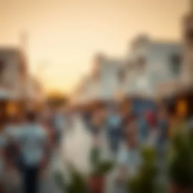 Vibrant Community Dynamics in Al Nahda Community dynamics of Al Nahda depicting vibrant lifestyle and social interactions