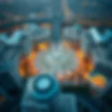 Aerial view of Al Nasser Square highlighting the urban landscape