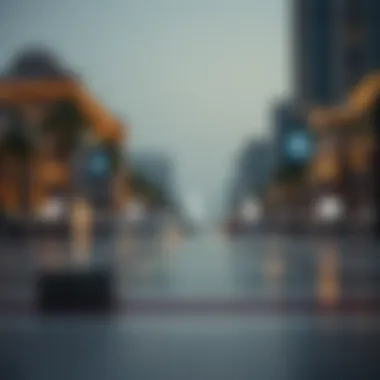 Historical Timeline of Al Nasser Square A timeline graphic illustrating the historical evolution of Al Nasser Square