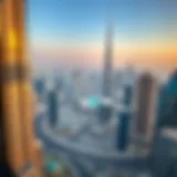 Aerial view of Dubai skyline showcasing real estate investments
