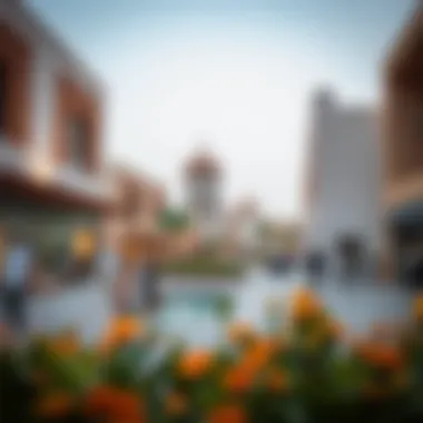 Community Life at Al Seef: Where Tradition Meets Lifestyle Vibrant community spaces filled with visitors enjoying leisure activities.