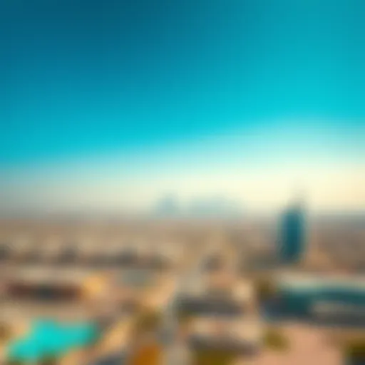 A panoramic view of Al Shamka showcasing its stunning skyline and modern architecture