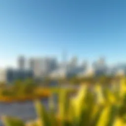 Stunning skyline view of Arjan, showcasing modern architecture