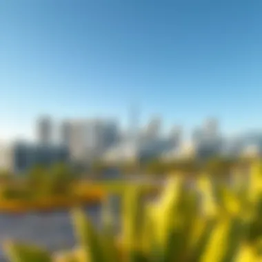 Stunning skyline view of Arjan, showcasing modern architecture