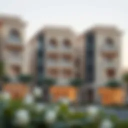 Luxury residential architecture in Bab Al Rayan