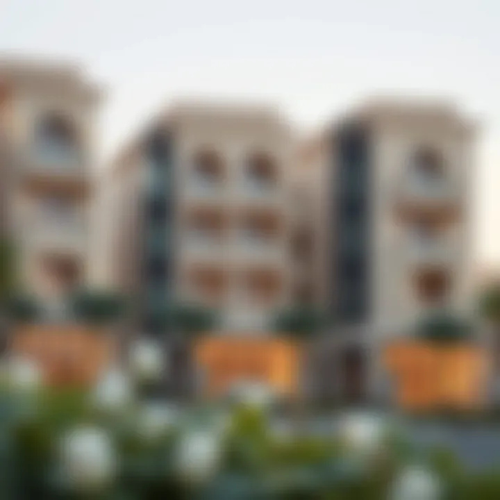 Luxury residential architecture in Bab Al Rayan