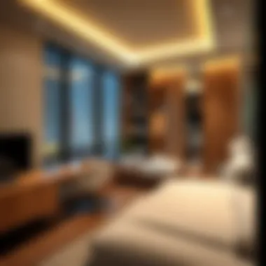 Modern amenities in bed spaces