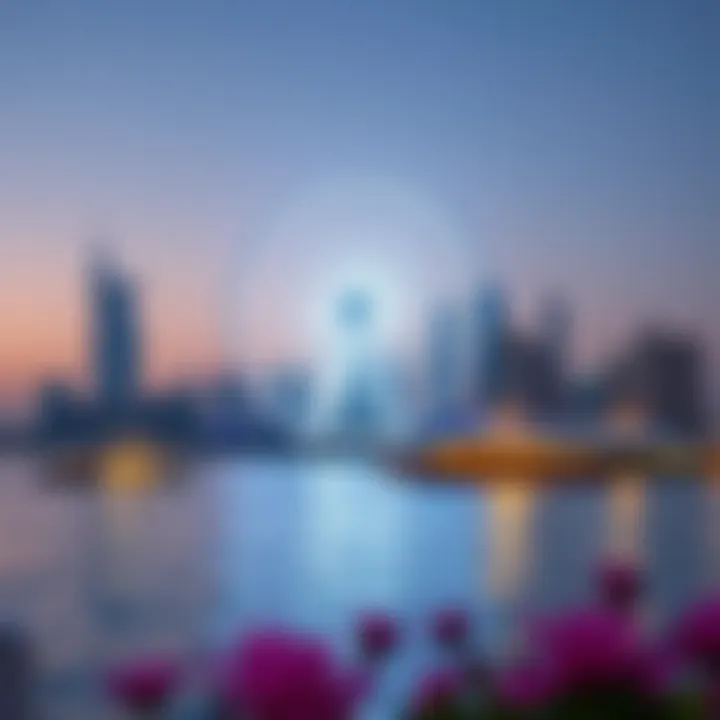 The iconic Ain Dubai observation wheel against the skyline