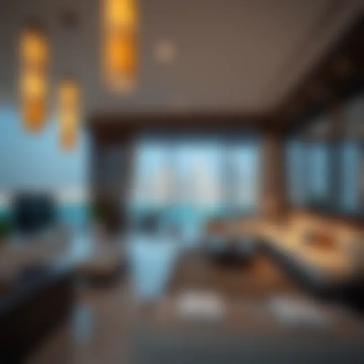 Luxurious residential apartments on Bluewaters Island