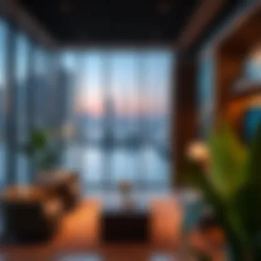 Luxury Coworking in Dubai's Iconic Marina Luxury coworking space reflecting Dubai Marina's real estate aesthetics