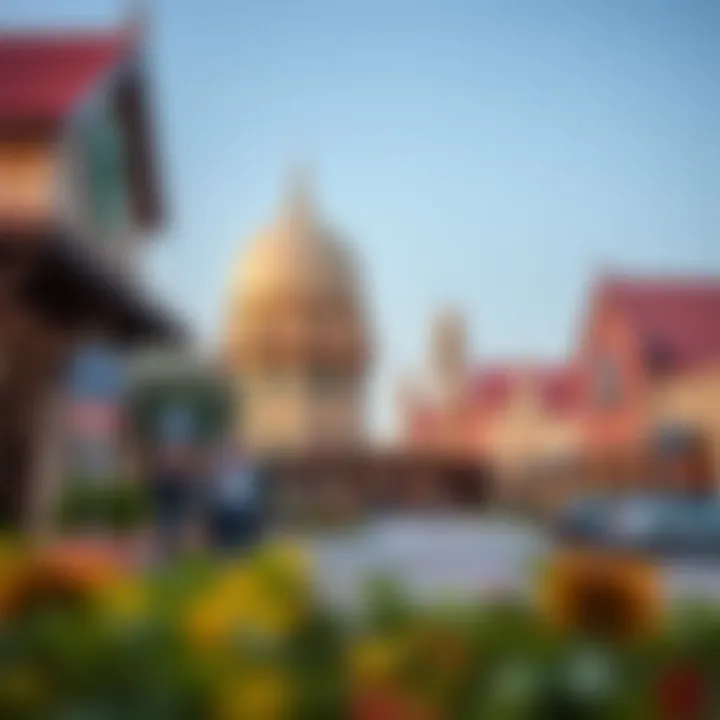 International Pavilions of Dubai Global Village Vibrant international pavilions at Dubai Global Village