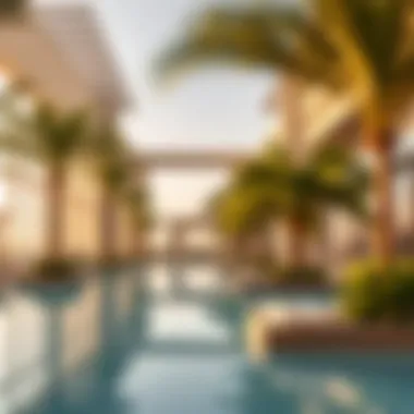 Luxurious amenities and facilities available at Dubai Vista Estate