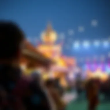 Cultural Performances at Global Village Visitors enjoying cultural performances at the venue