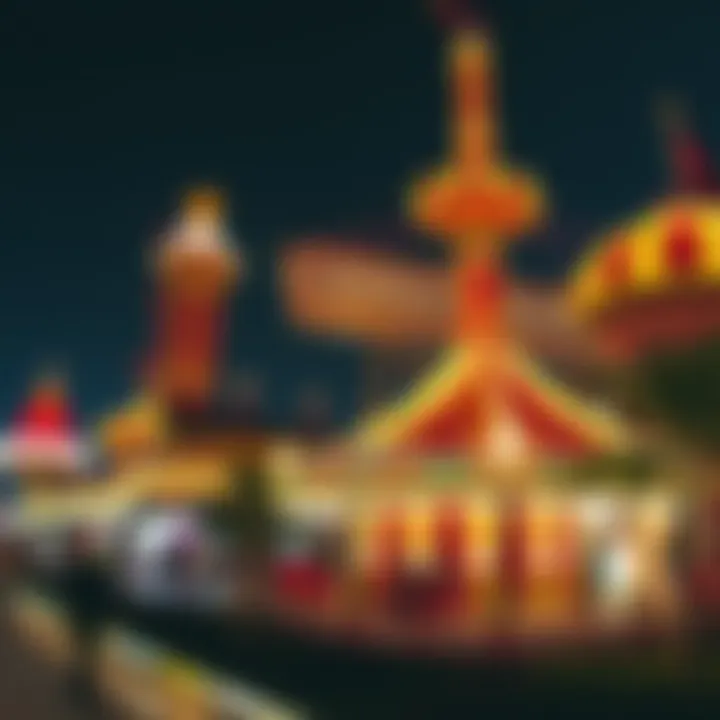 Exciting Attractions in Global Village Thrilling rides and attractions within Global Village