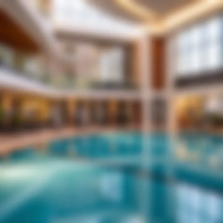 State-of-the-Art Amenities in Jannat Midtown State-of-the-art amenities in Jannat Midtown including a fitness center and swimming pool