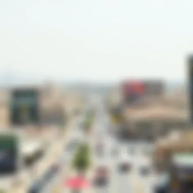 Economic Overview of Mussafah An economic overview of Mussafah depicting its commercial activity.